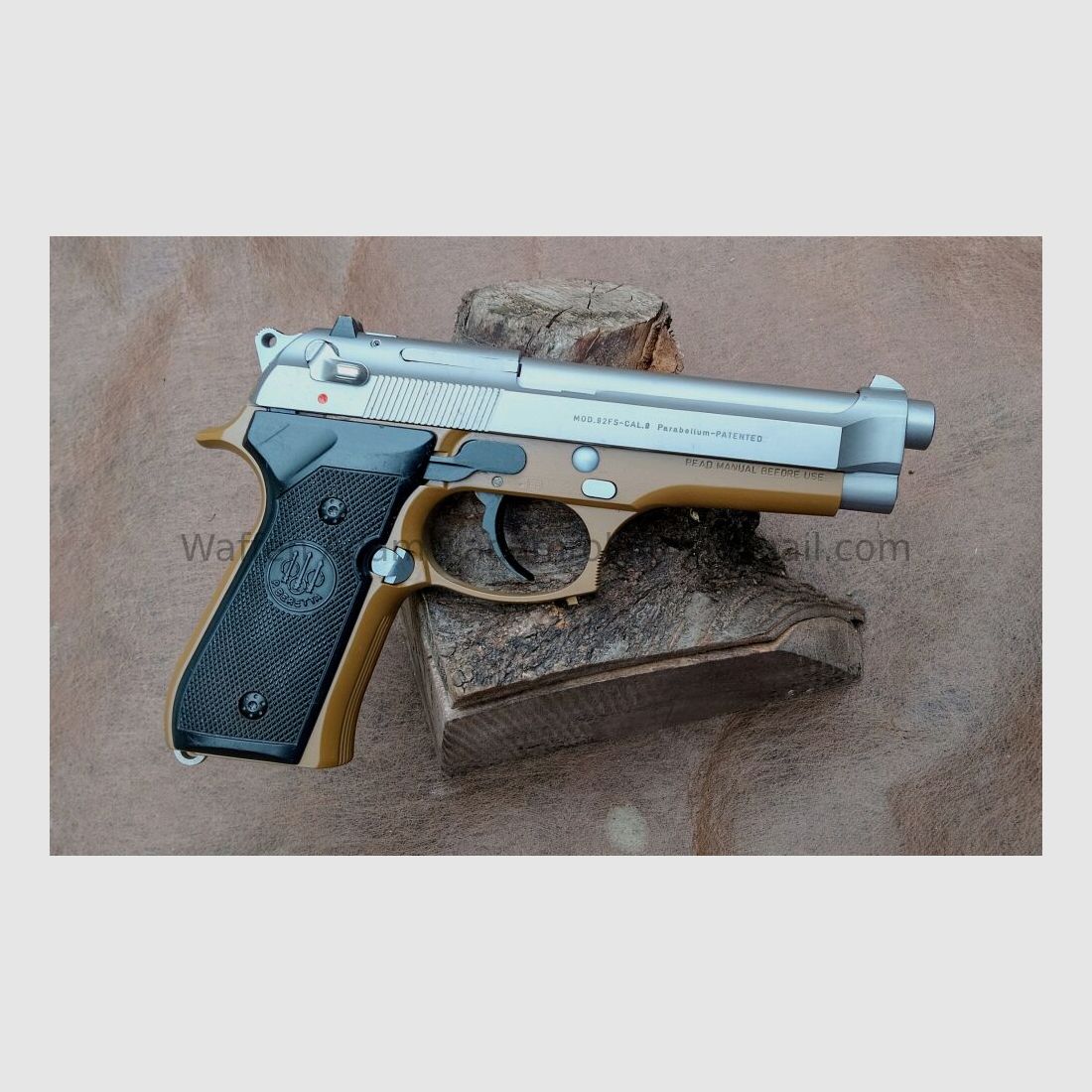 Beretta 92 FS Stainless Sondermodell