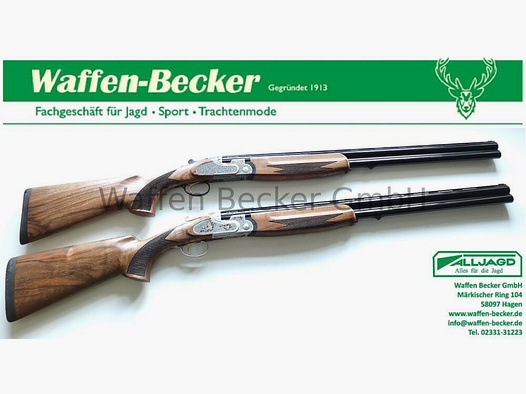 Brenner BF20 Premium silber/gold, 71cm Lauf, Kal.12/76 mit Stahlschrotbeschuss