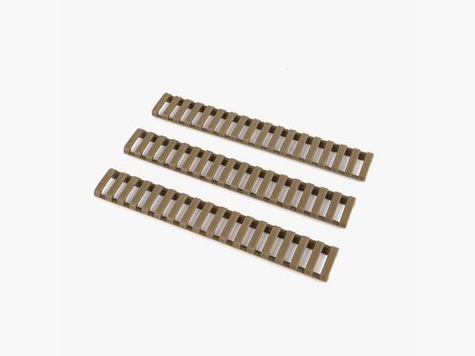 German Tactical Systems Picatinny Rail Cover 18-SLOT FDE