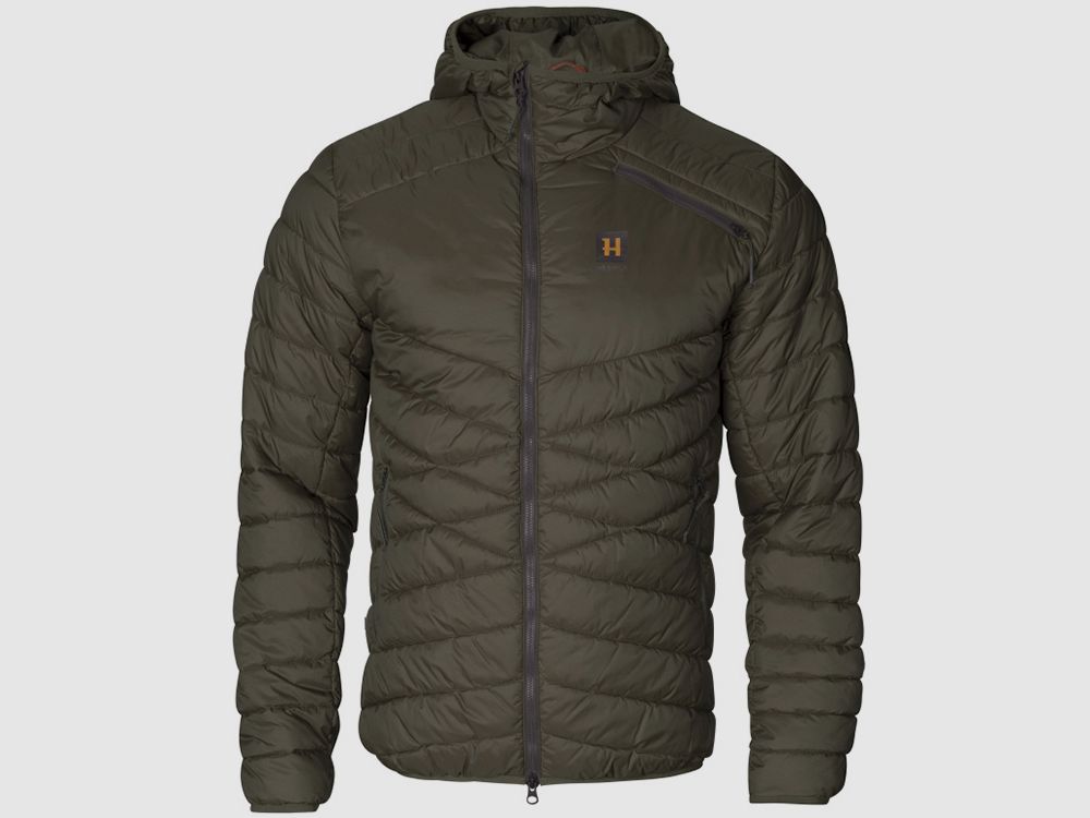 Härkila Logmar Insulate packable hoode Willow green Fleecejacken Herren