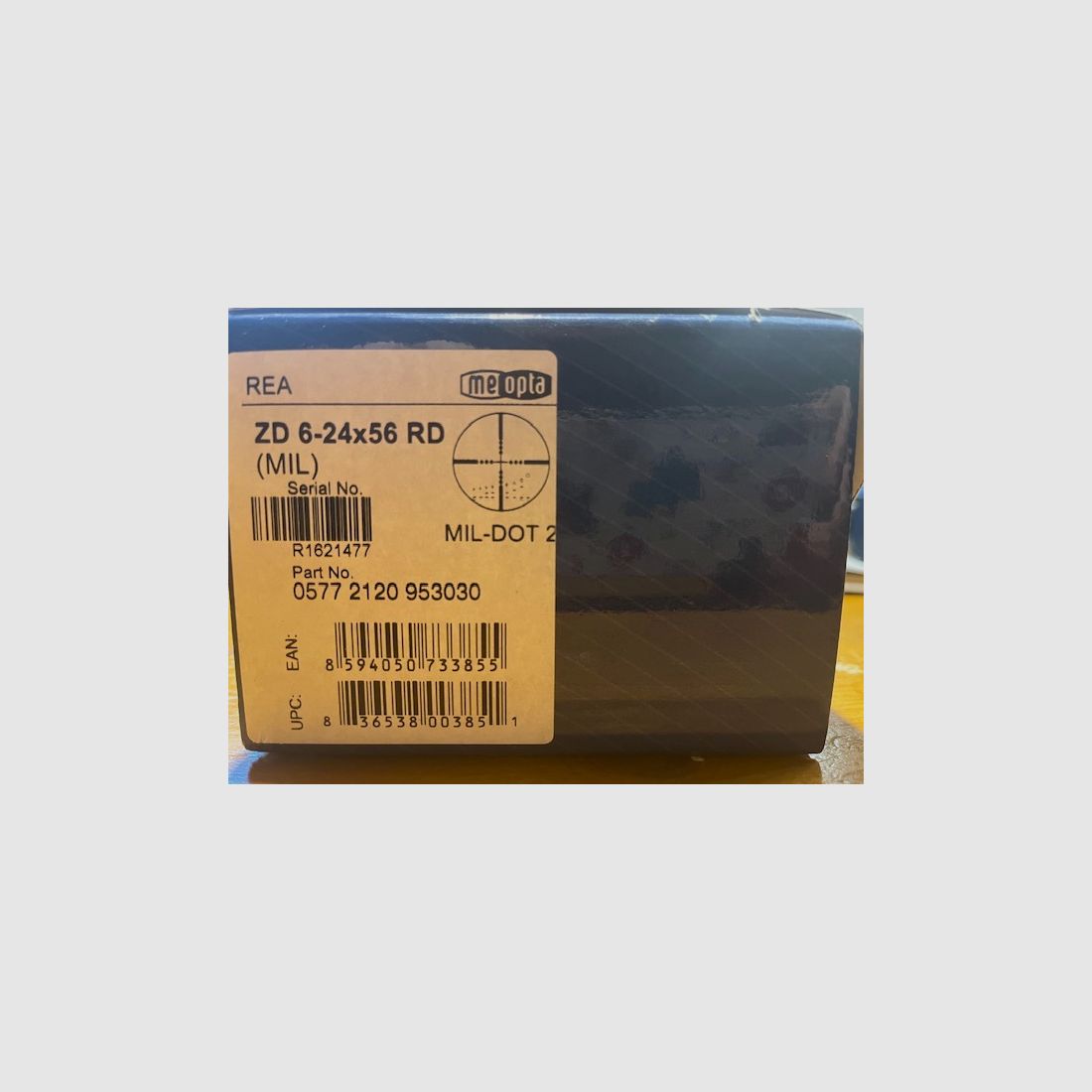 Meopta riflescope ZD 6-24x56 RD