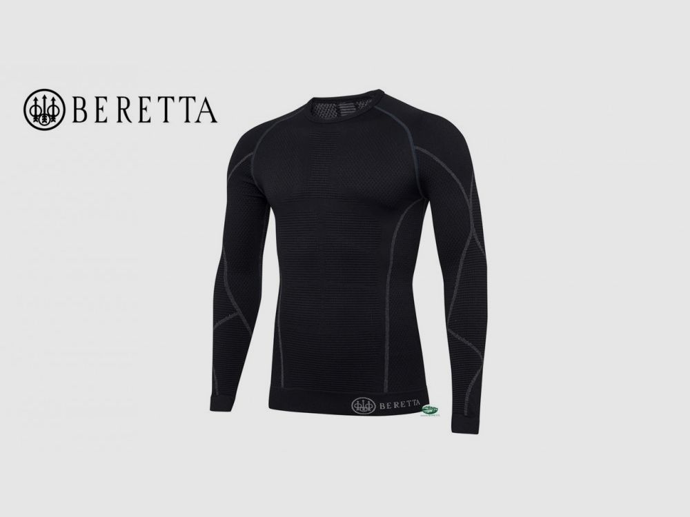 BERETTA Maglia intima HT Body Mapping 3D nera IM241