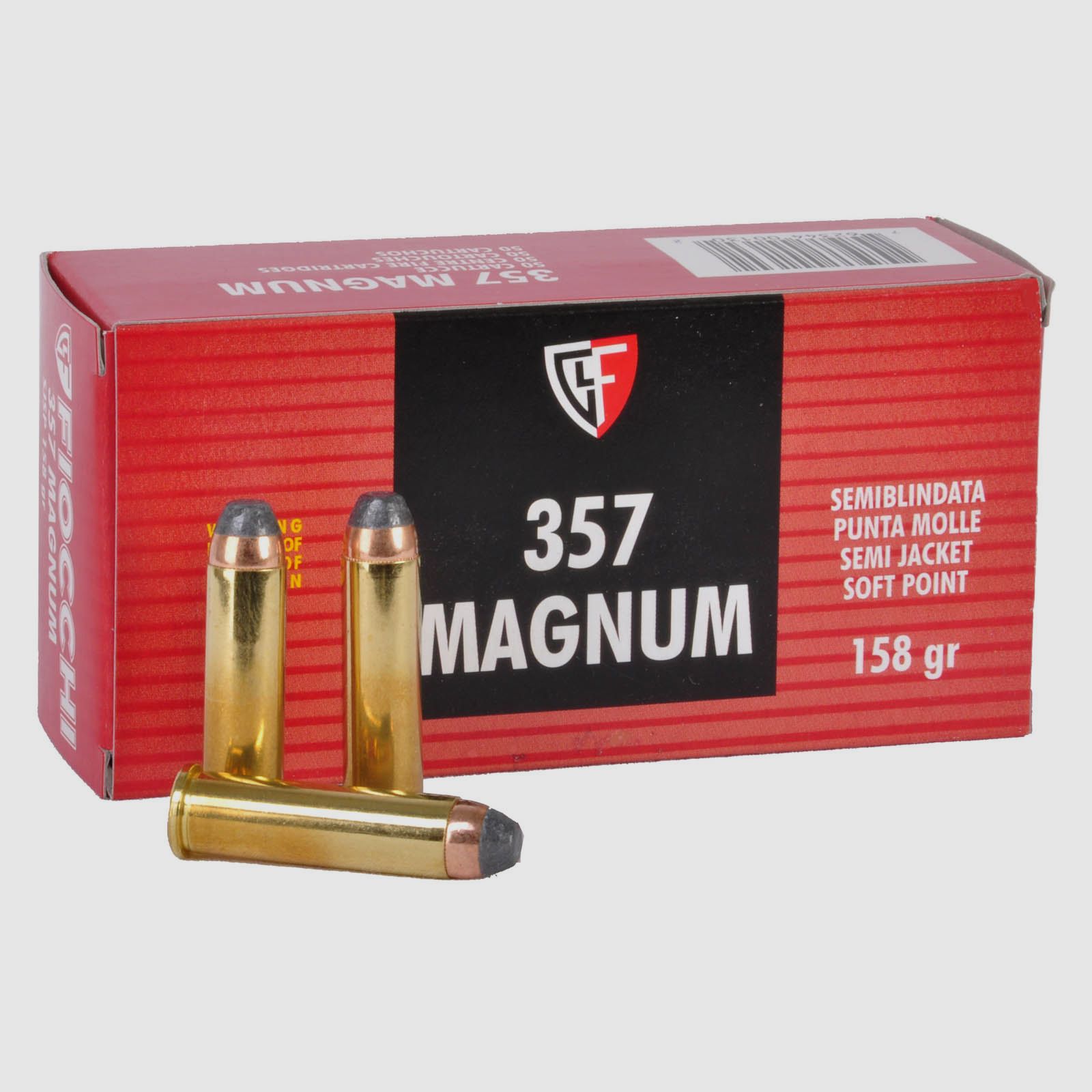 Fiocchi .357Mag TM SJSP 10,24g - 158gr