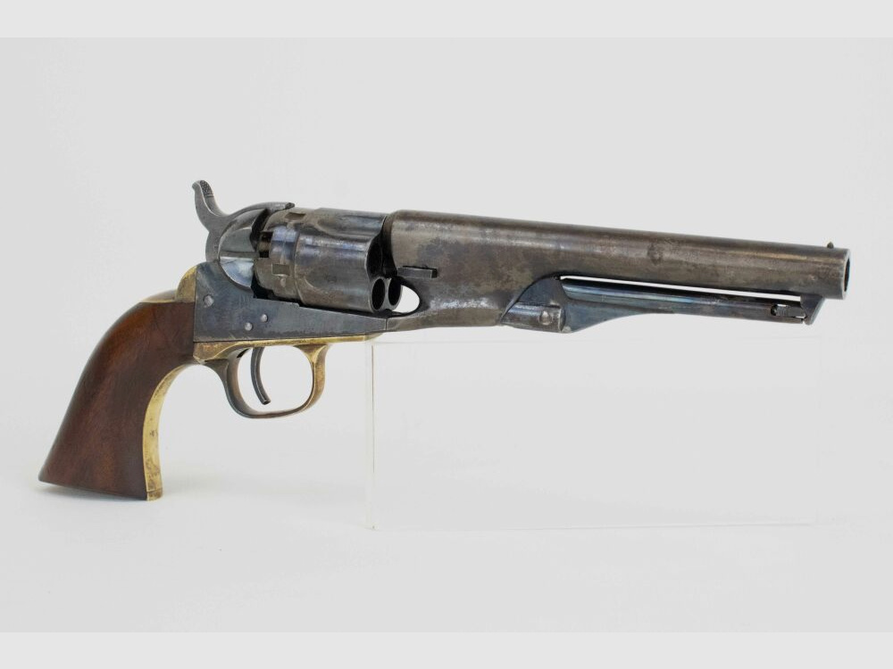 Colt Model 1862 Police von 1863 in Holzschatulle