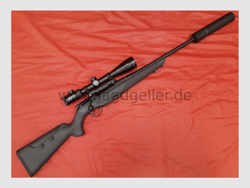 Merkel Helix Alpinist mit Schalldämpfer und DD-Optics 2,5-15x50 Zielfernroh 8x57JS