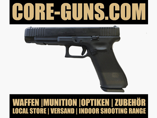 Glock 34 Gen5 MOS 9mm Pistole 9mm Luger Pistole sofort verfügbar