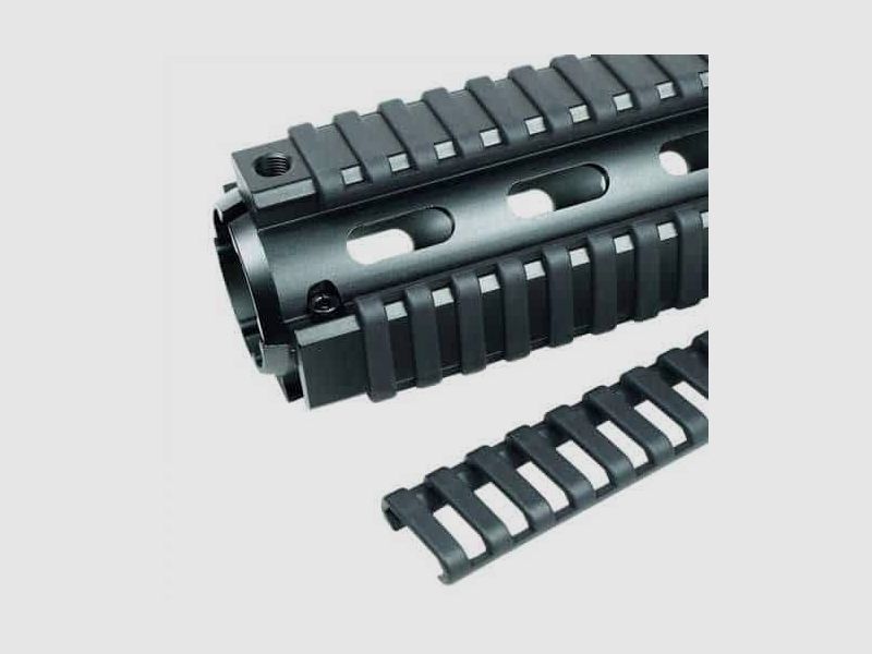 PANNEAUX EN CAOUTCHOUC POUR COUVERTURE DE RAIL – COUVERTURE DE RAIL EN ÉCHELLE – NOIR 4PCS, image 4 sur 4