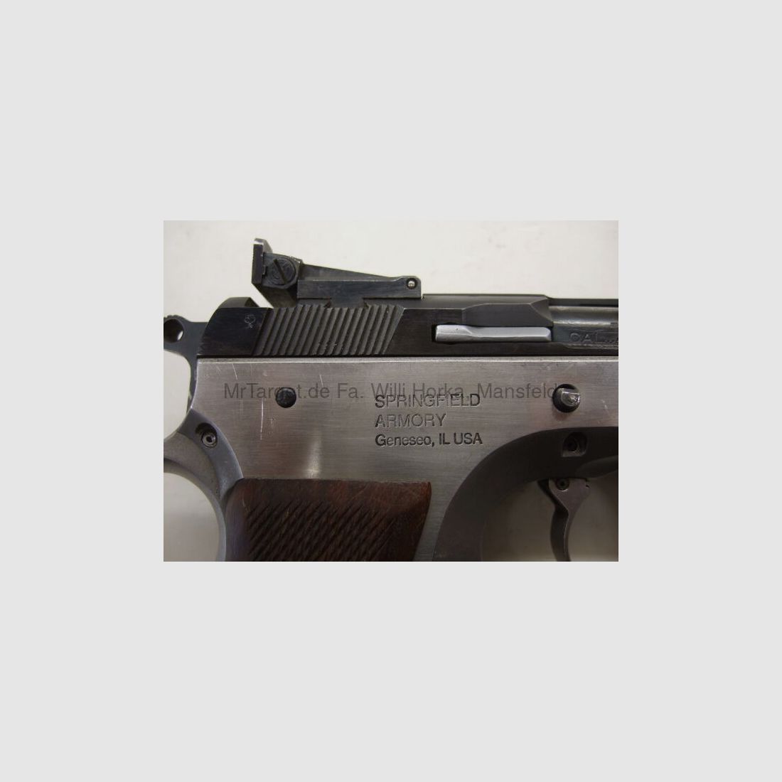 Springfield P9 factory crimp * with match sighting * grade 2.5