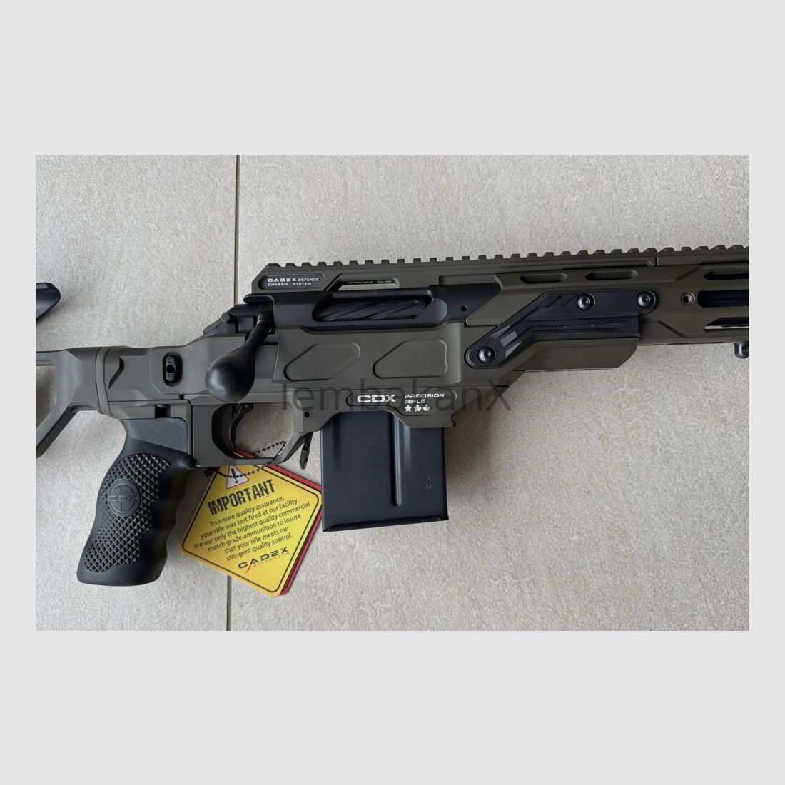 CADEX CDX-R7 CPS (including bipod, muzzle brake & earth spike) .308Win