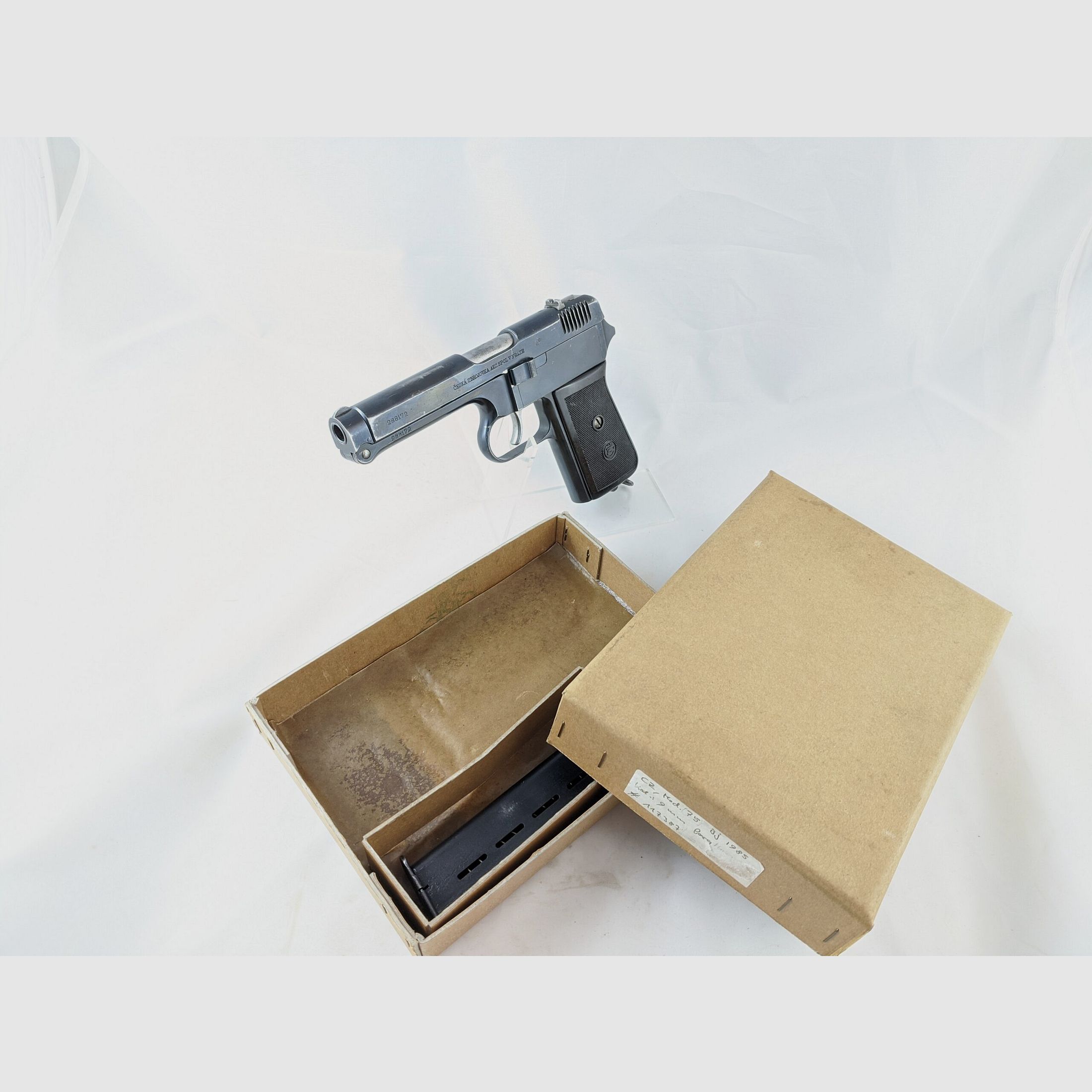 Pistole CZ vz. E7 39 Kal. 9mmBr/9mmK, Bild 1 von 4
