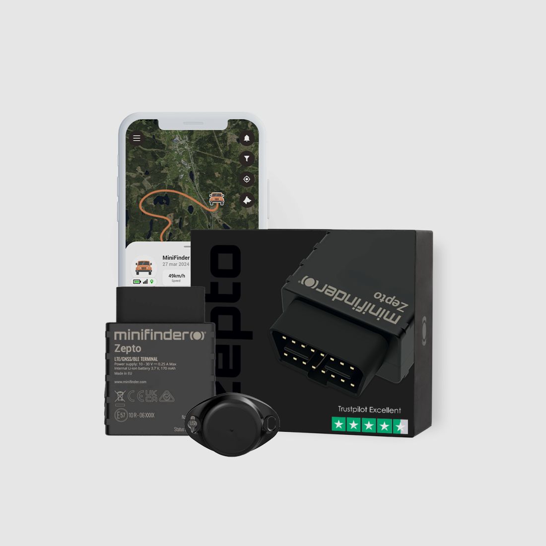 MiniFinder Zenso + 2 sensori