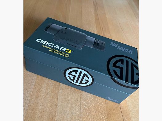 Sig Sauer OSCAR3 Spektiv - neu und originalverpackt