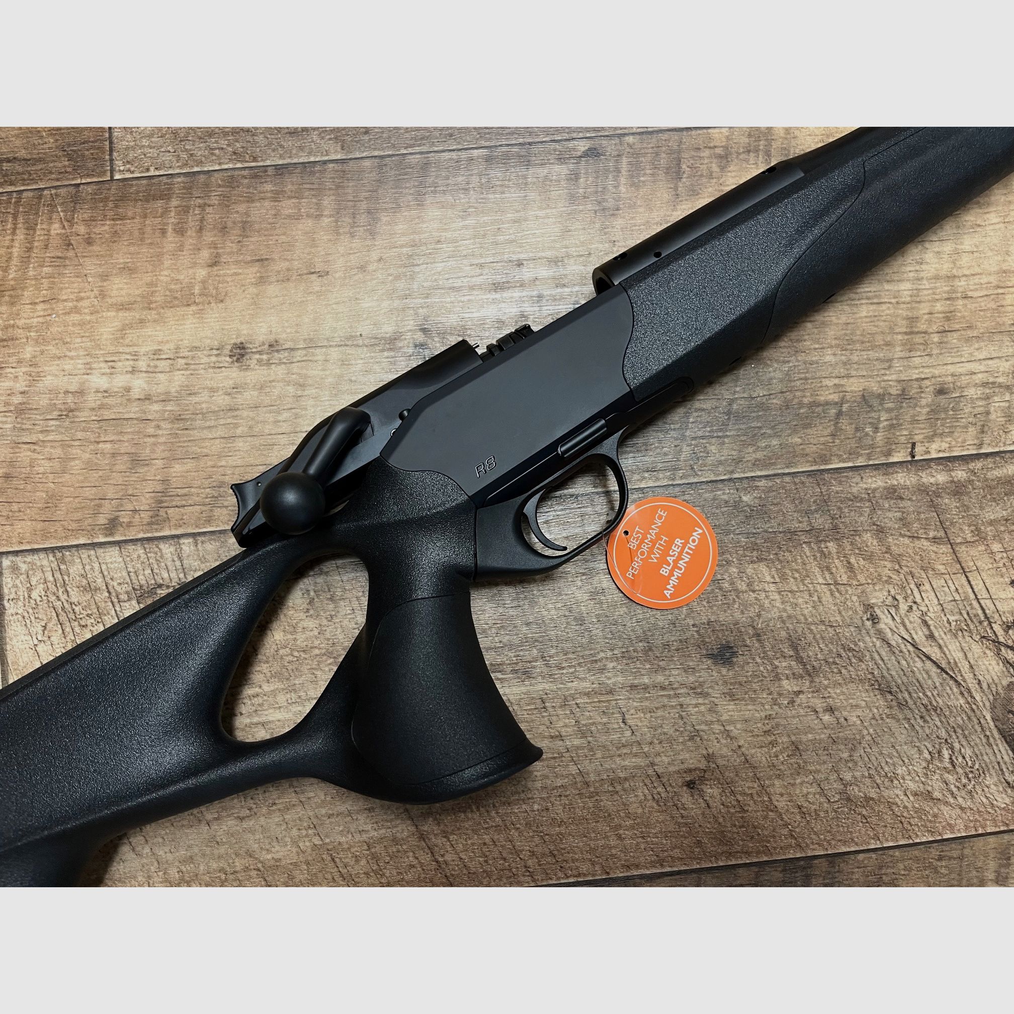 Blaser R8 Ultimate Sonderfarbe SCHWARZ mit Logo R8 schwarz .270win - Sofort Lieferbar, Bild 5 von 9