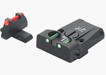 LPA TTF28SS Set di Mirini a Fibra Ottica per Pistole SIG-Sauer Modello P220, 225, 226 e 228 – Fibra Ottica