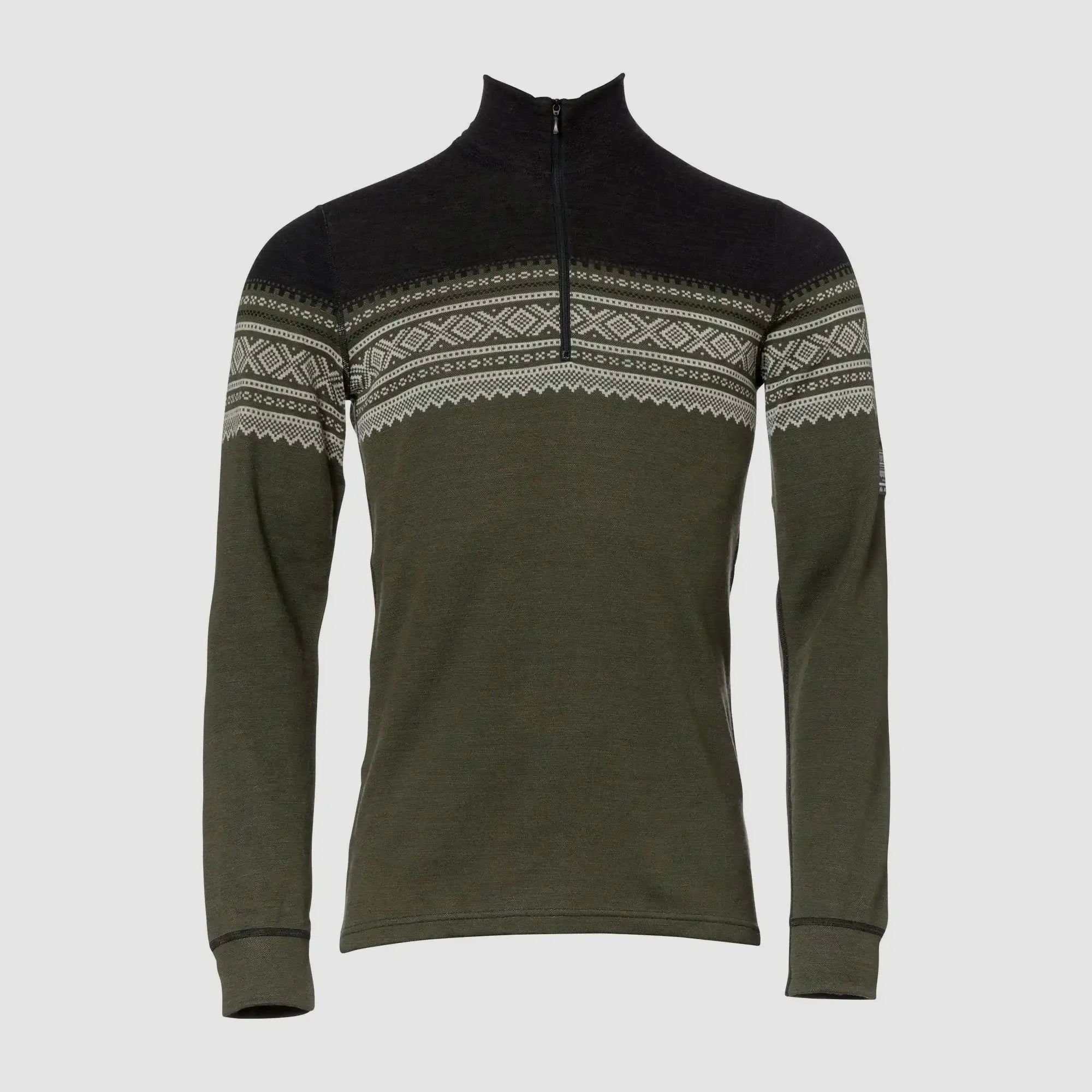 aclima Pullover DesignWool Marius Mock Neck Zip nordmarka