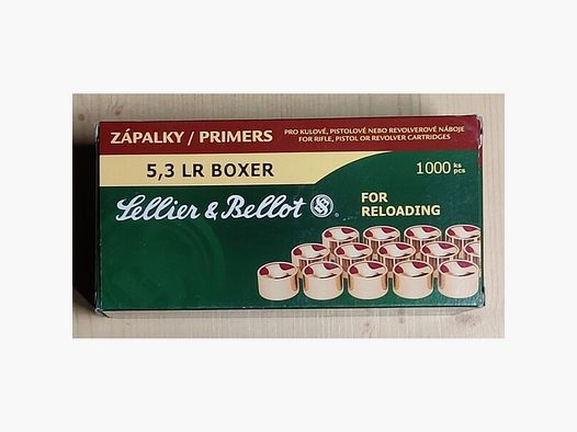 Zündhütchen S&B 5,3 LR Boxer