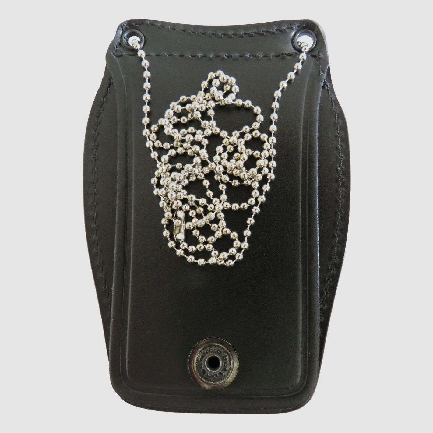 Vega leather plate holder with chain 1WB50 black for CC plate and similar, image 2 of 2