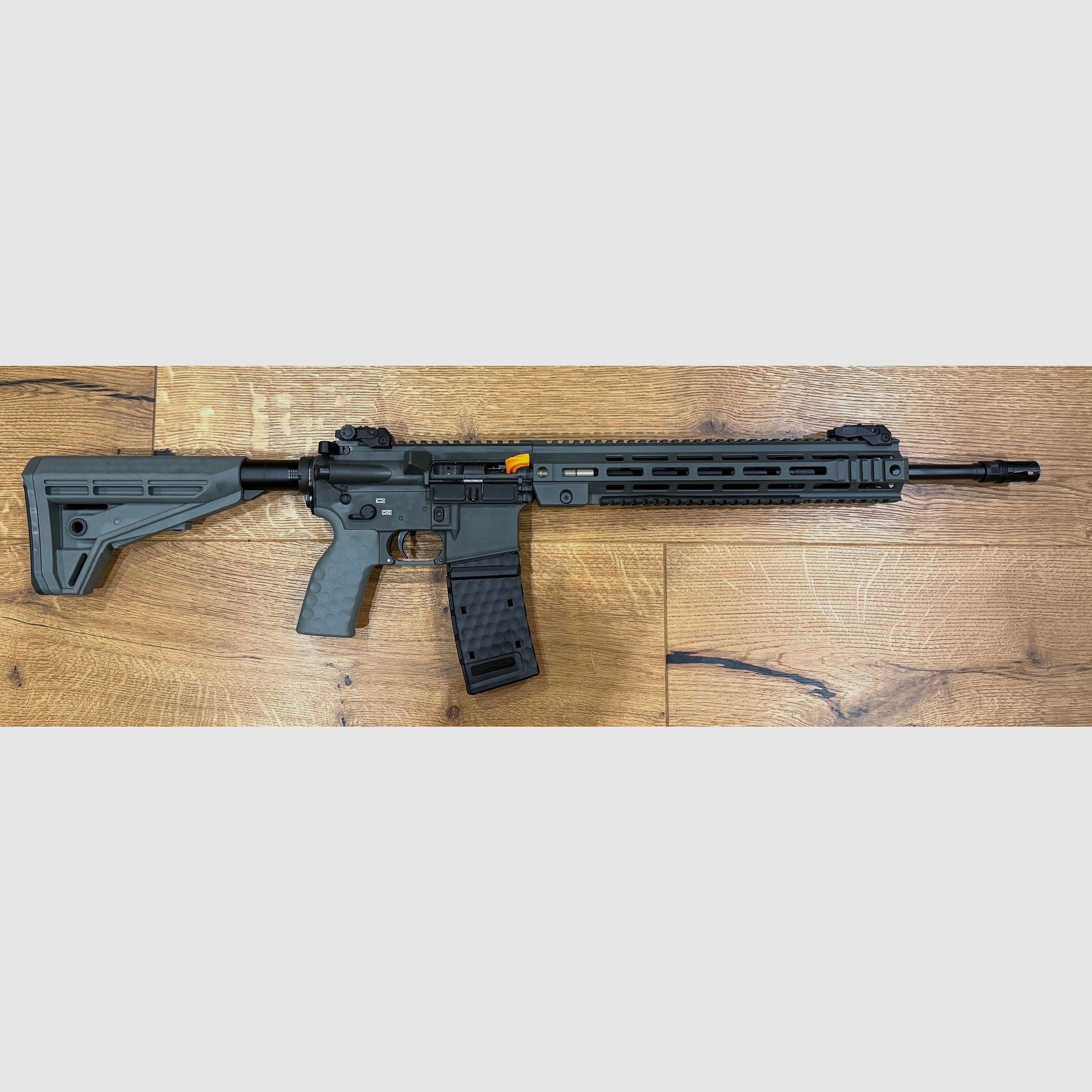 Oberland Arms OA-15 SL16, Lauf 16,75" battleship grey