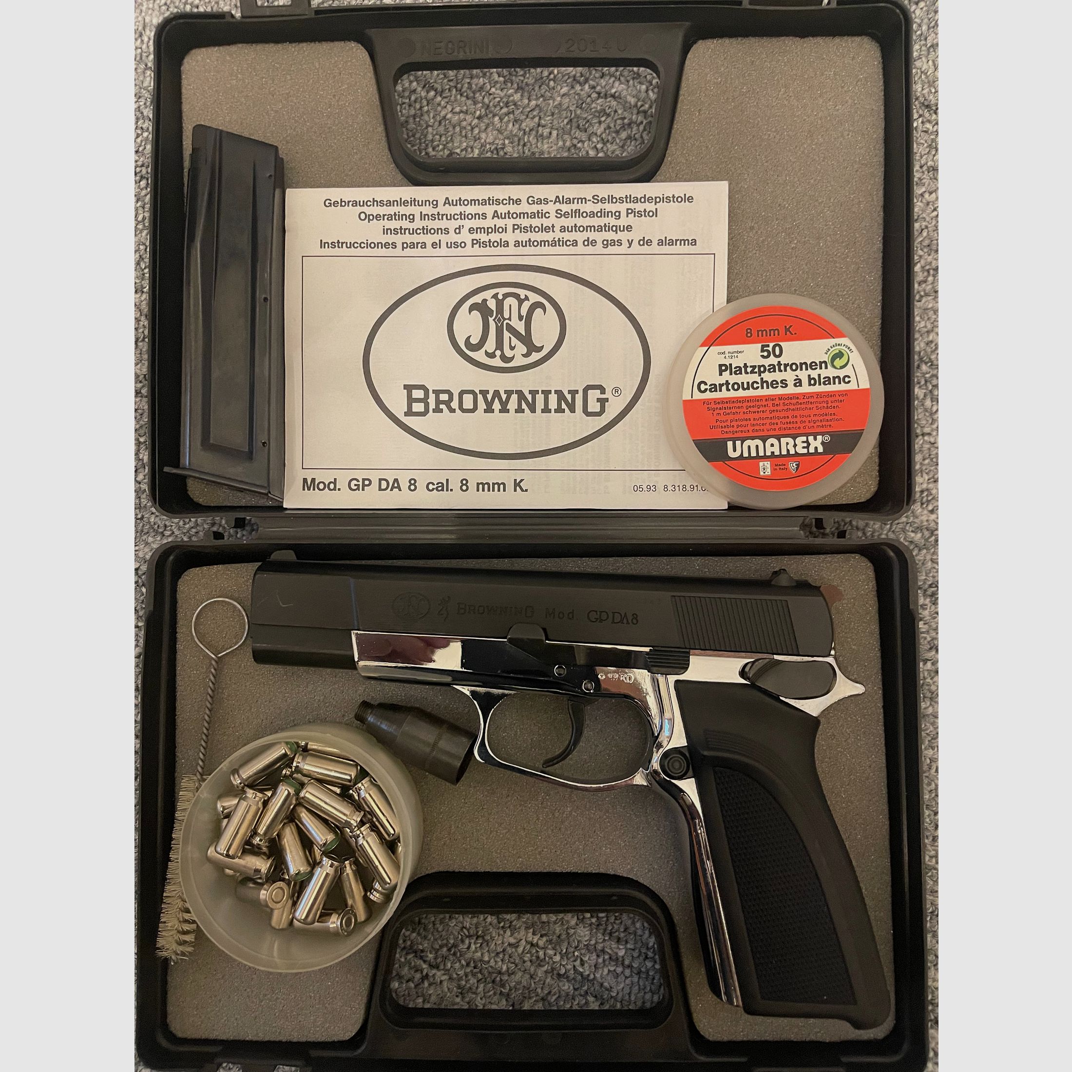 Browning Mod GP DA 8 Kal. 8mm Knall, Bild 3 von 3
