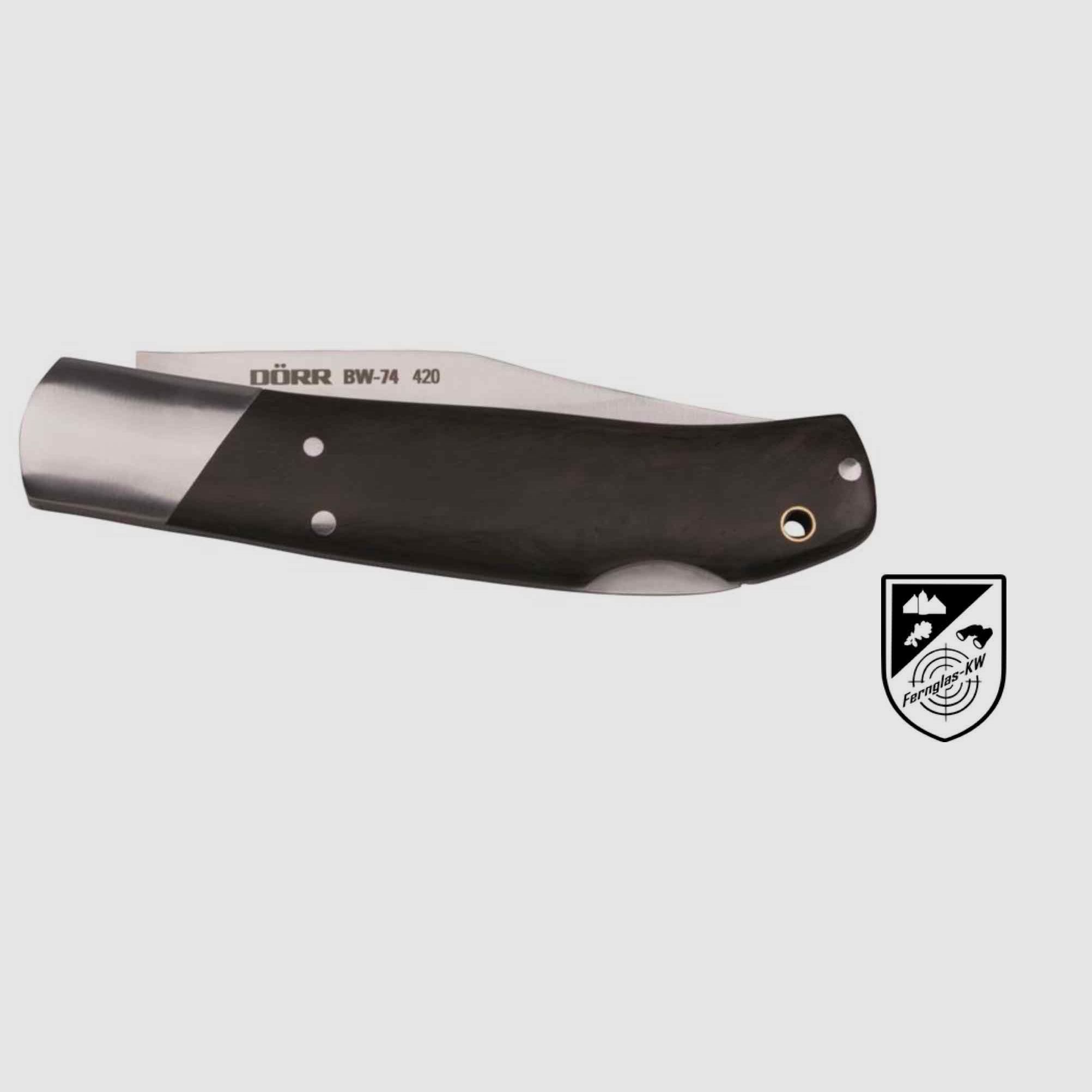 Dörr 208102 Taschenmesser Blackwood BW-74