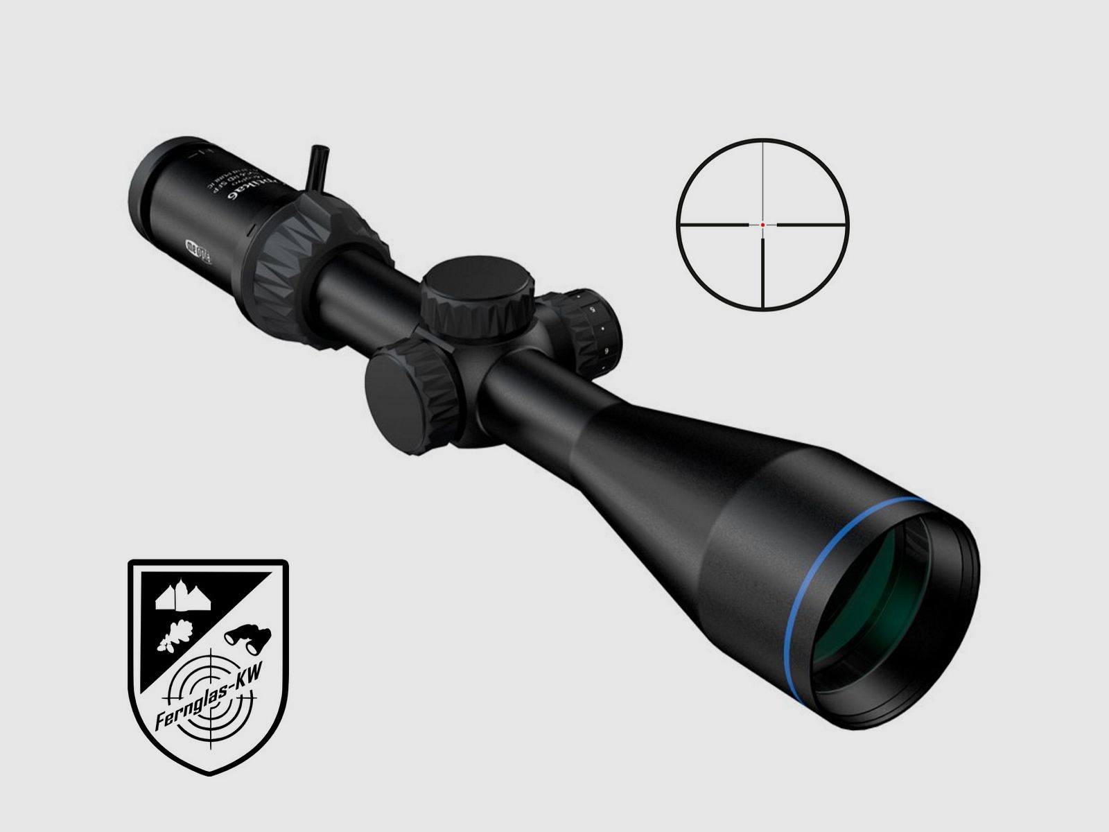 Meopta lunette de visée 2004568001 Optika6 2,5-15x44 RD SFP 4C