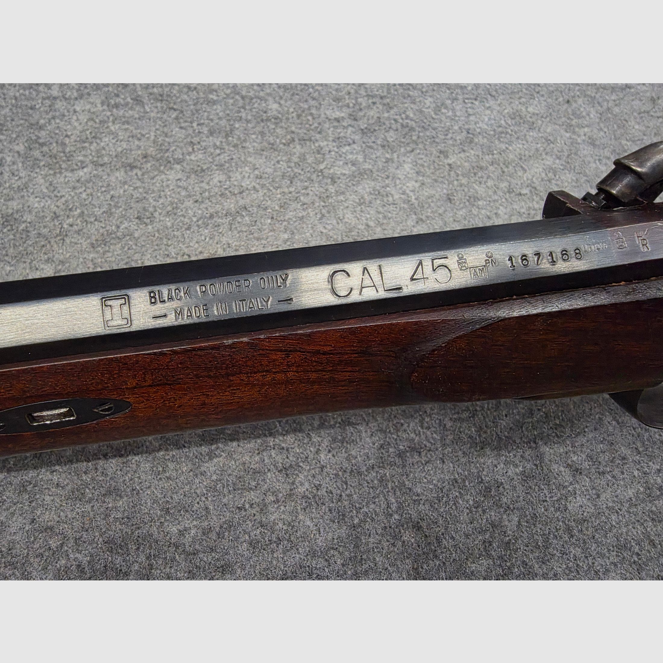 Vorderlader Perkussionsbüchse MAV Made in Italy Mod. Hawken Rifle Kaliber .45 Vorderlader Perkussion