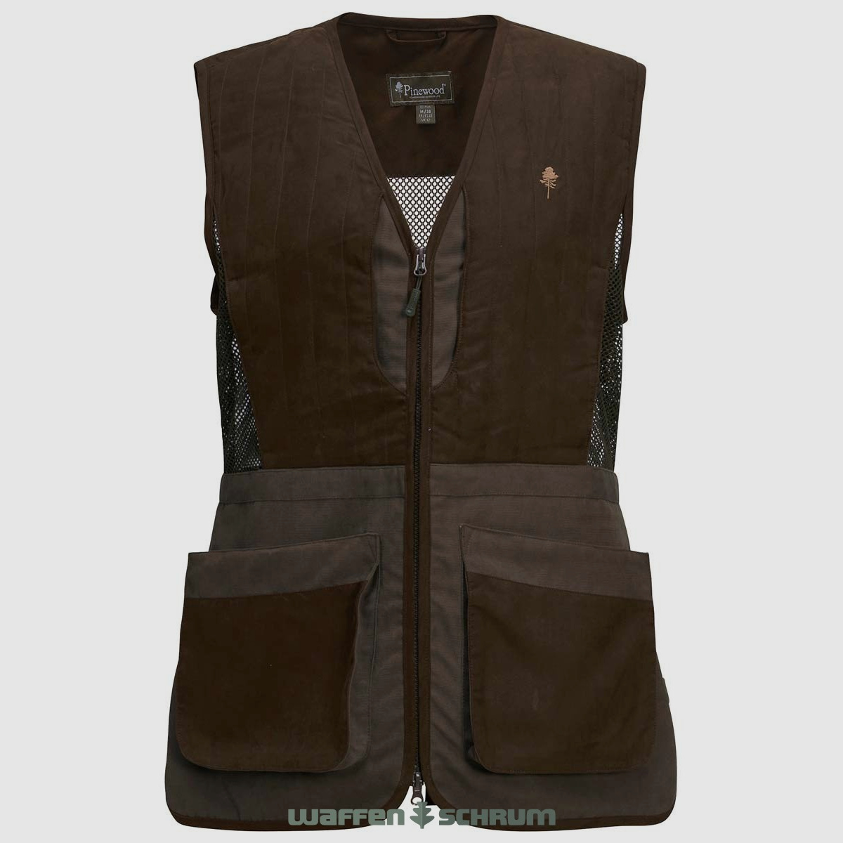 Pinewood Schießweste Suede Brown