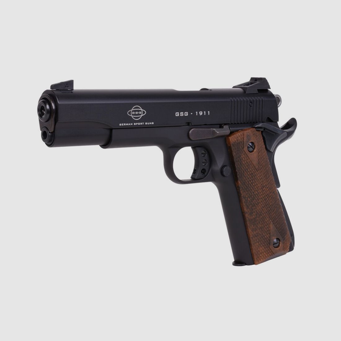 GSG German Sport Guns 1911 STANDARD Braune Griffschalen