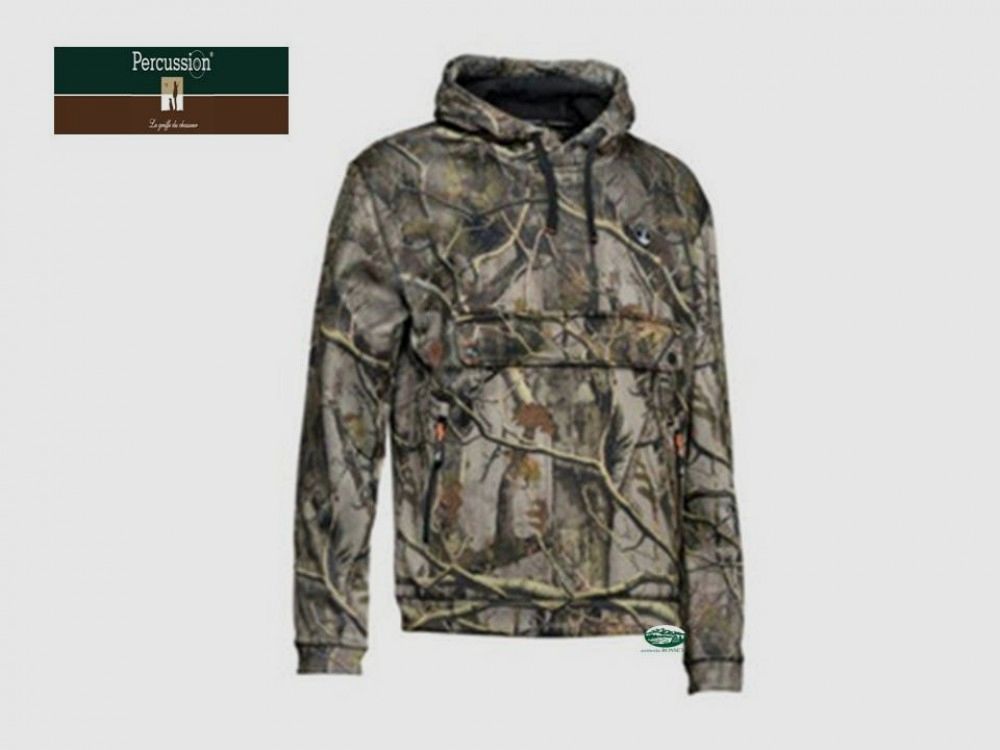 PERCUSSION Kapuzen-Sweatshirt Tarnmuster 15165