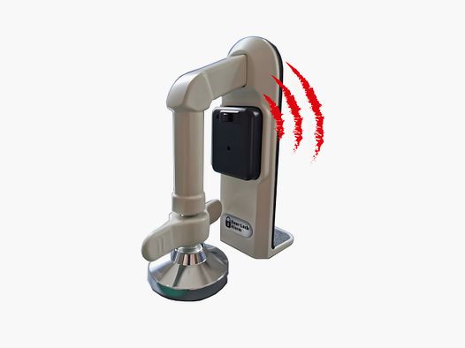 Burglary protection door lock with alarm