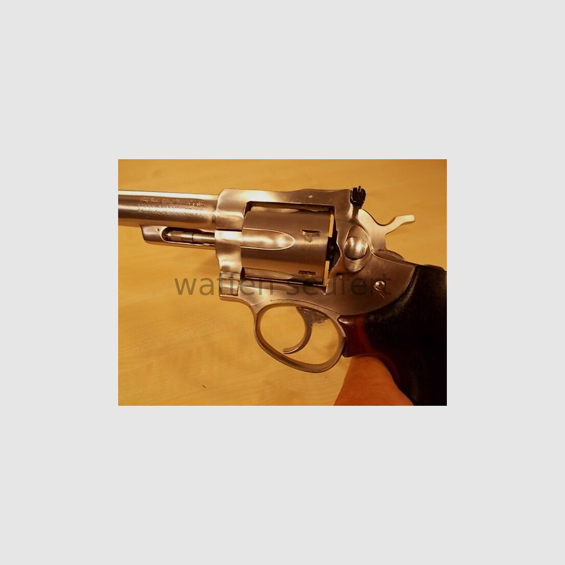 Ruger Security Six 6 inch stainless sport revolver.