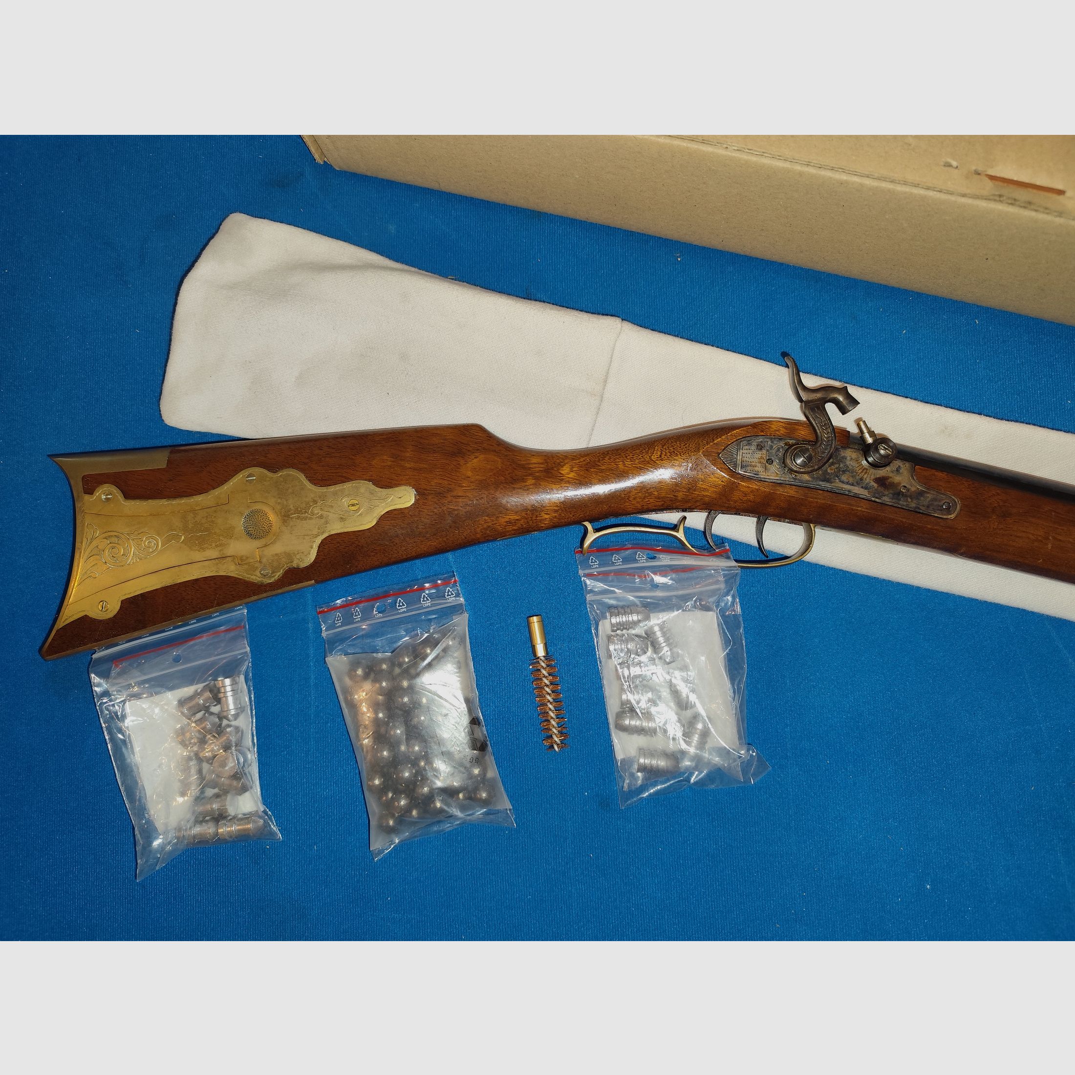 Pennsylvania long rifle cal.50 mit Zubehör