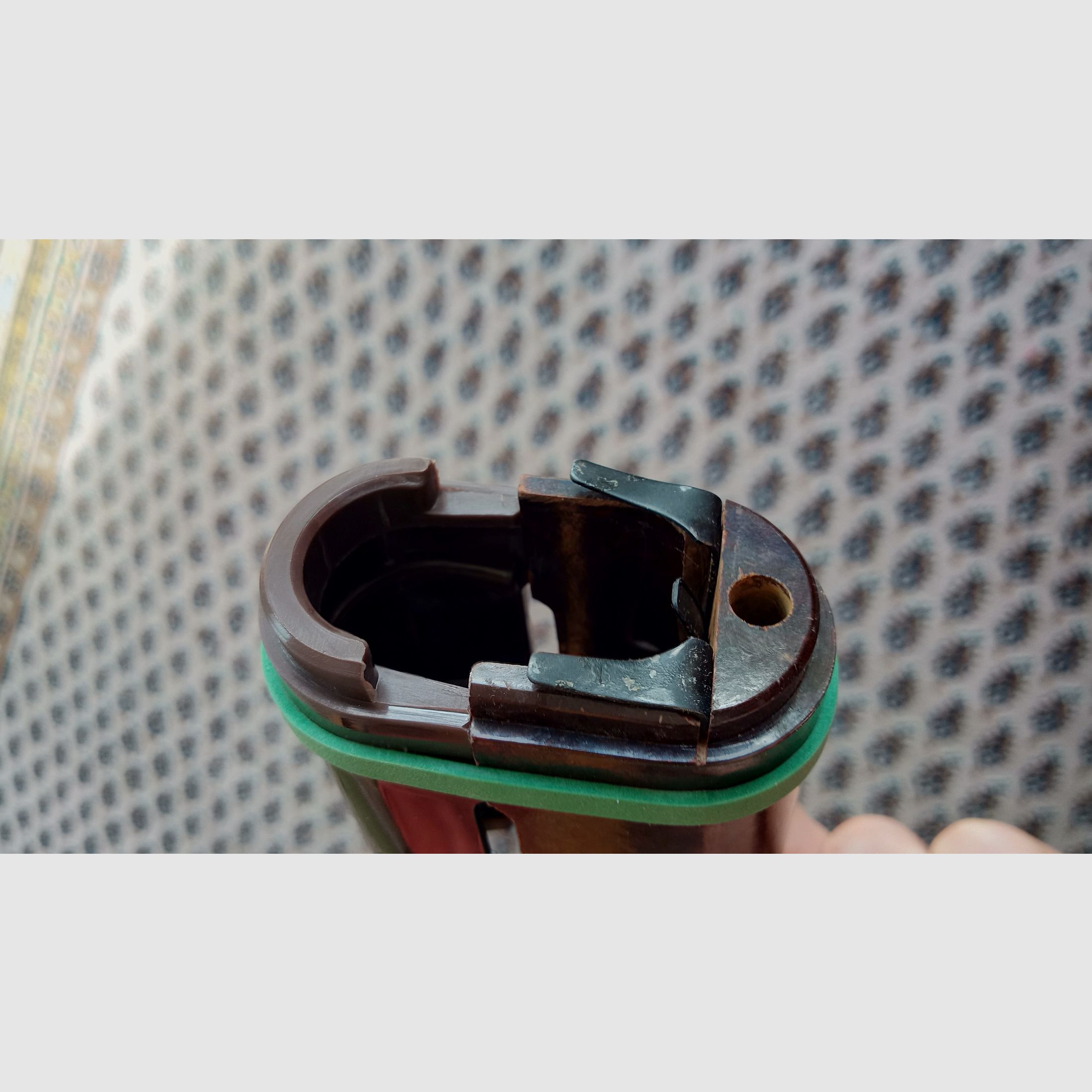 Set di protezione anteriore AKMS MPi dell'Est Germania per AKMS & AK74 DDR NVA in bakelite e plastica // montaggio indiretto anche per NEDI SDM Type 56 possibile, immagine 6 di 20