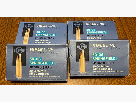 30.06 PPU 180gr/11,7 g Teilmantel 