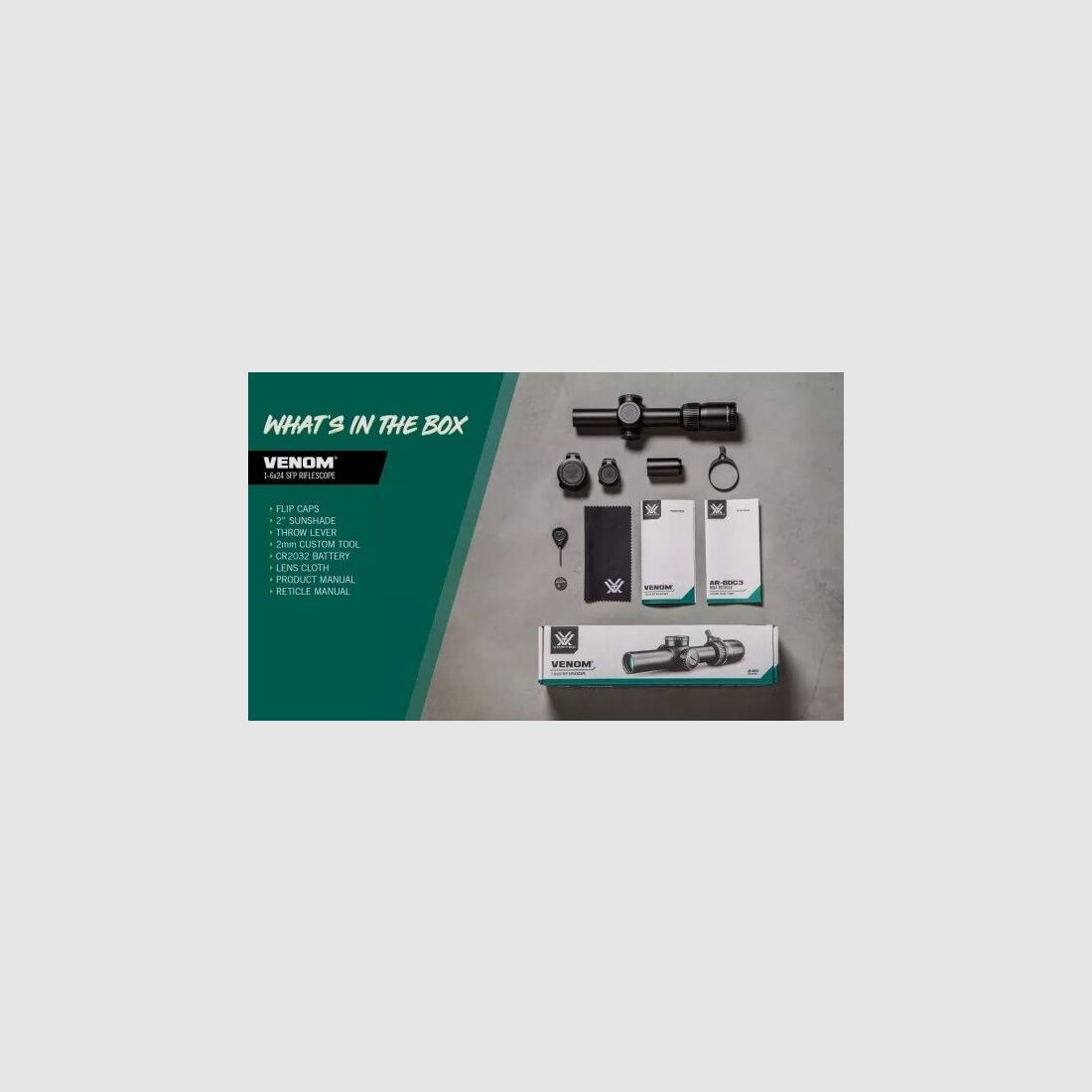 Vortex Venom 1-6x24 AR-BDC3 SFP