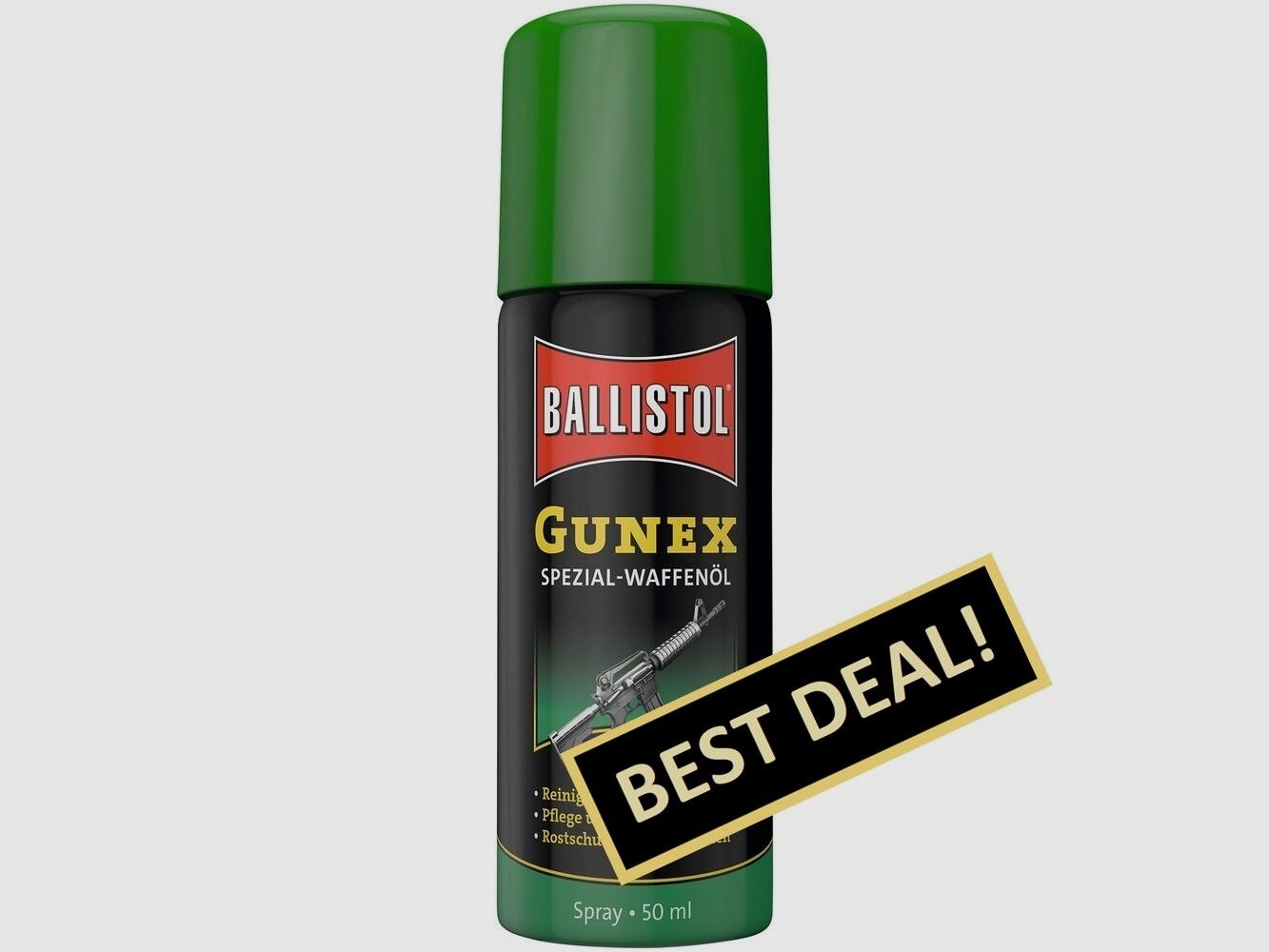 BALLISTOL Huile pour armes Gunex Spray, 50 ml