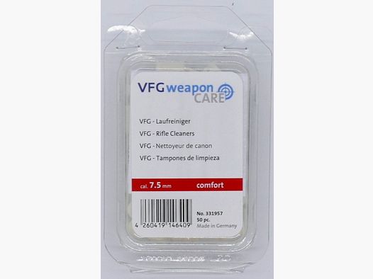 VFG Laufreiniger Comfort / 50er 7,5mm Reinigungszubehör für Waffen