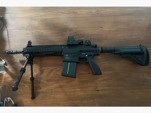 Umarex HK 417 D Softair – TOP Zustand 