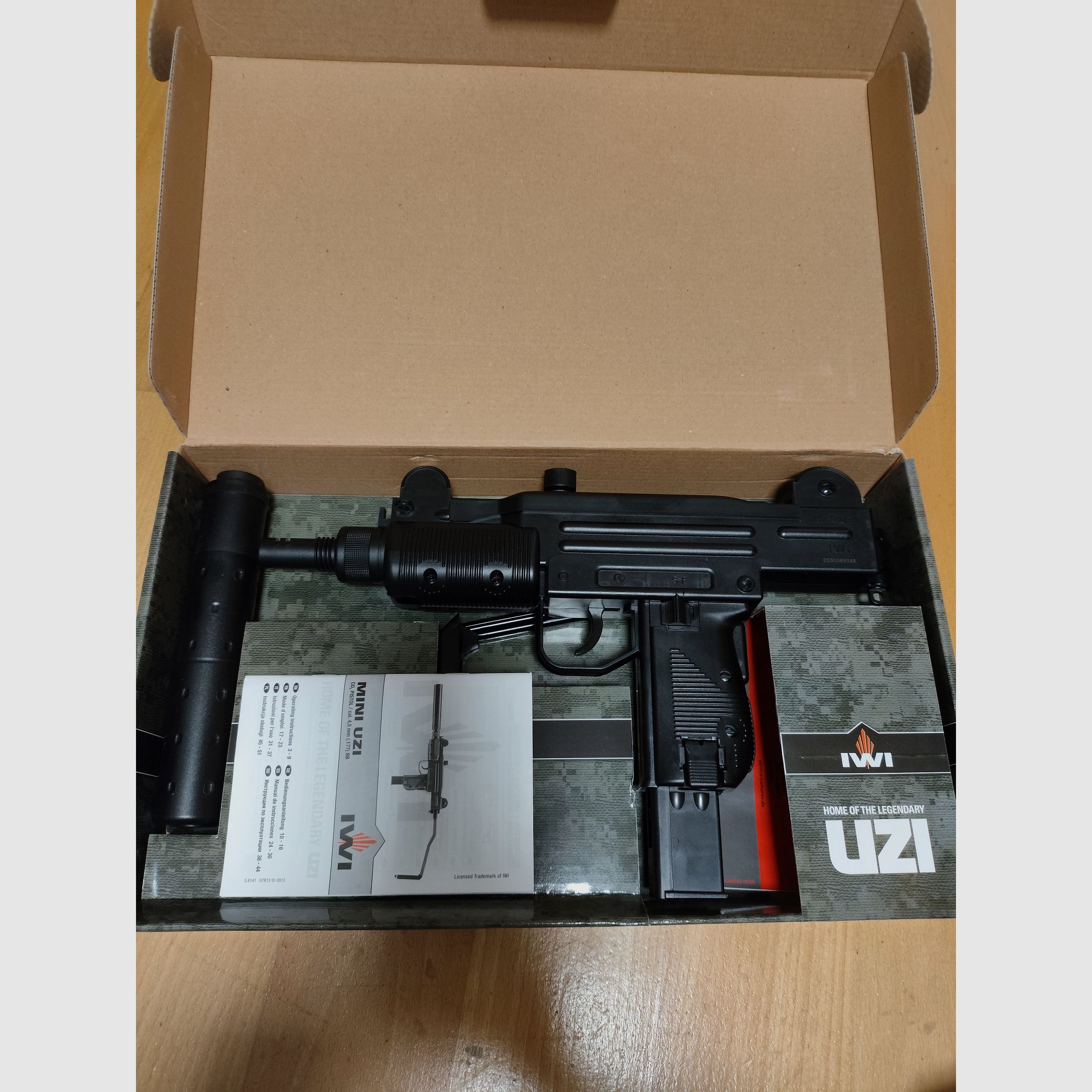 IWI Mini Uzi Co2 4,5 BB
