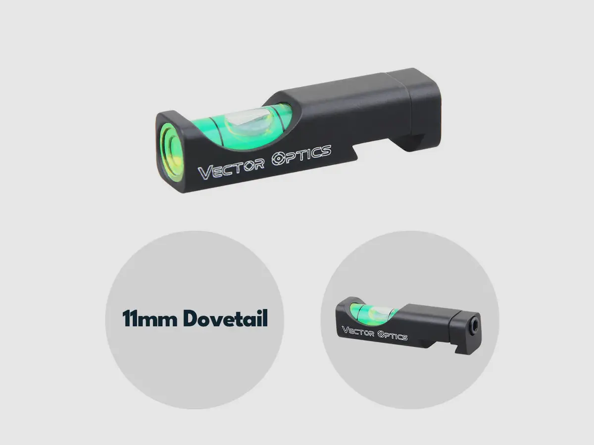 Vector Optics SCACD-21 Livella Anti-Cant per Binario da 11mm, immagine 1 di 2