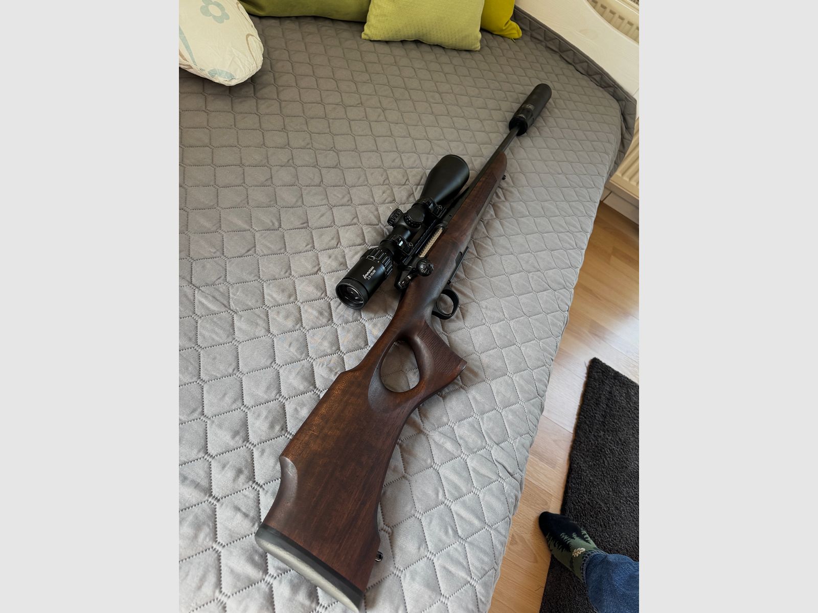 Heym SR30 - X-Lochschaft - .308 - Geradezugrepetierer - Sonnenschliff - Picatinny Schiene
