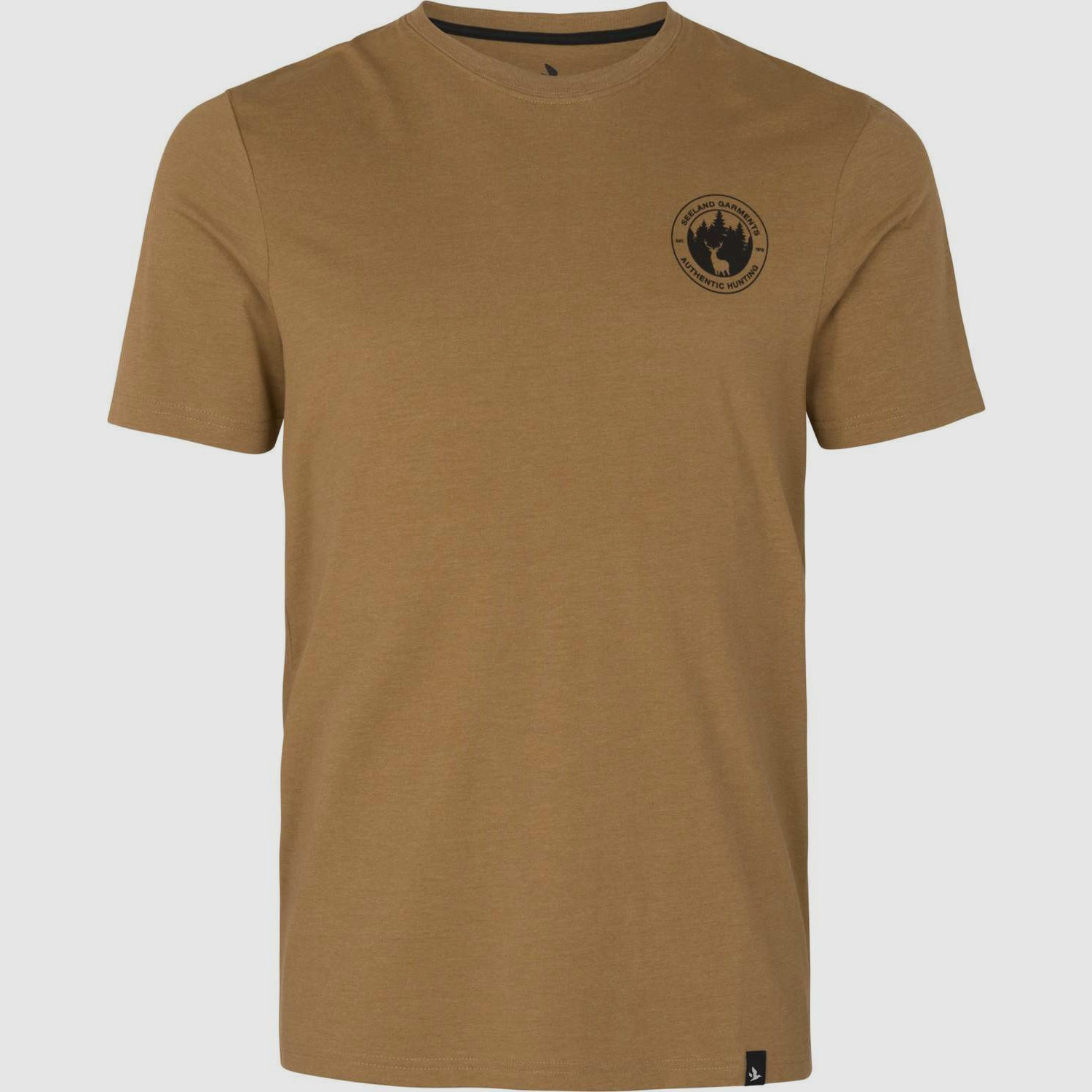 Seeland Saker T-shirt Bruin