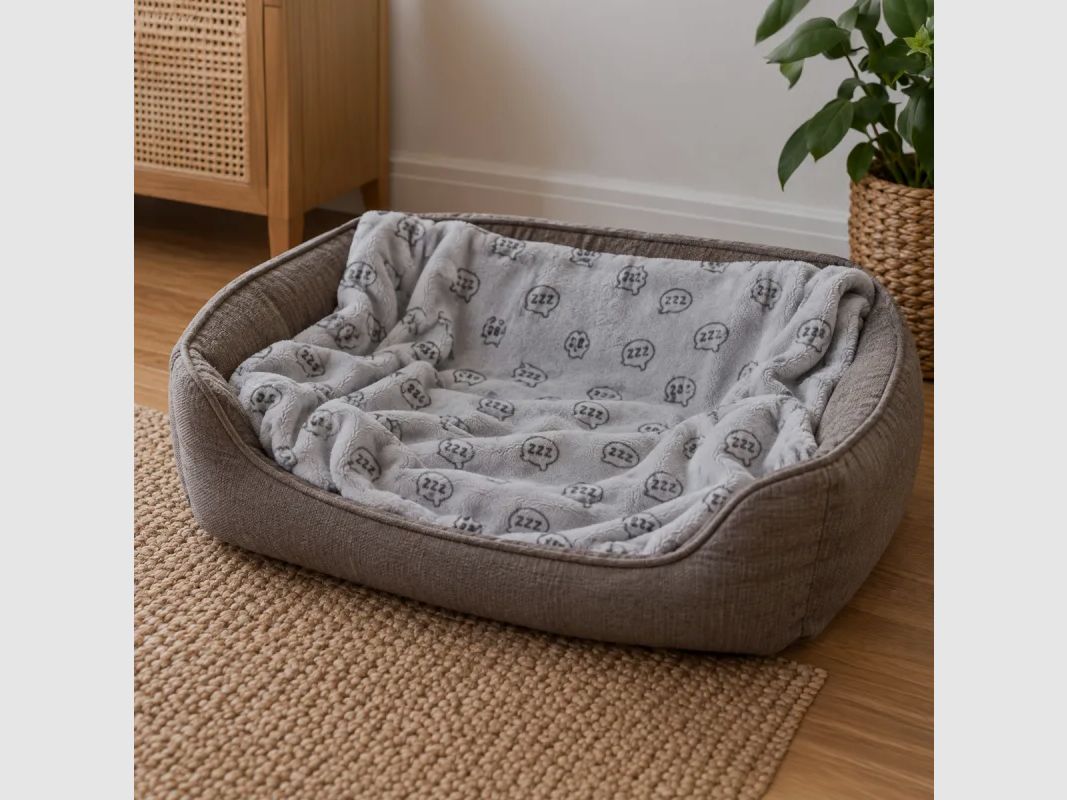 Bedruckte Decke 100x70cm - Weiche Dekorationsdecke, Bild 1 von 6