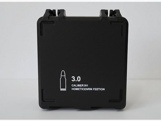 Filamelt ammunition box / 350 Legend / 'folding / locking lid' / cartridge box, ammo box