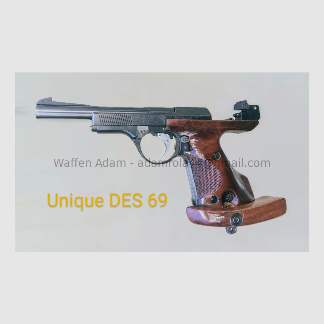 Unique D.E.S 69 sport pistol