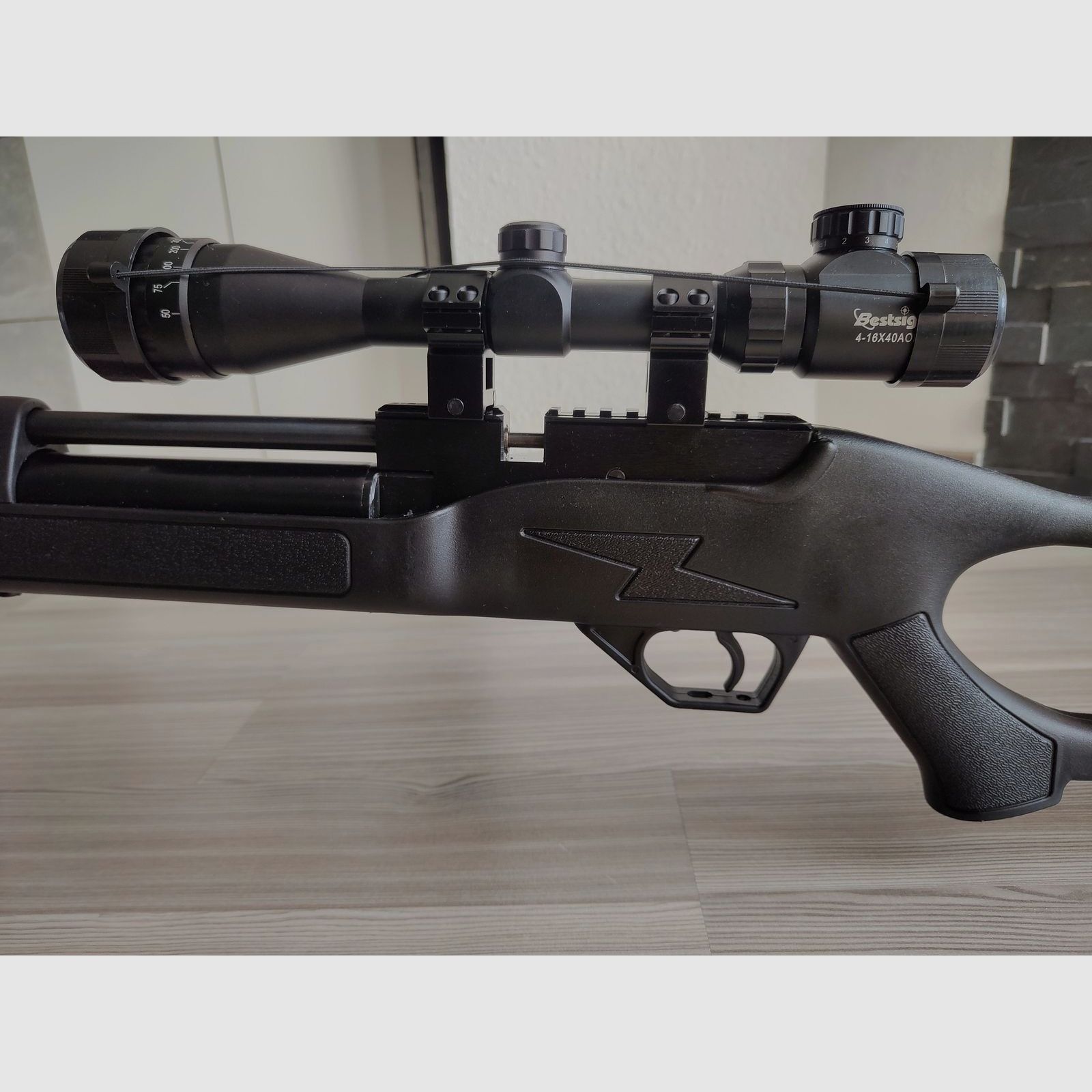 Air rifle Hatsan Flash cal. 25/6.35 up to 54 Joules