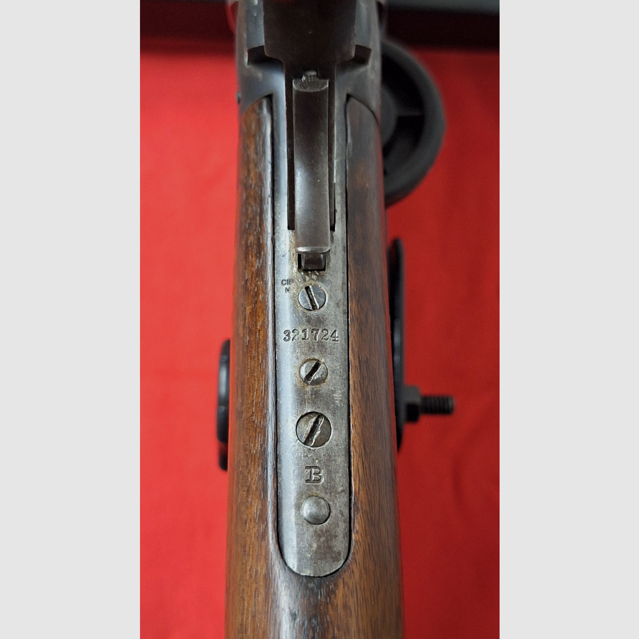 Winchester 1895 Rusland Verdrag / Contract 7,62x54R met kort bajonet M1895 / M95