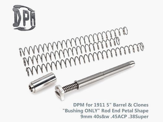 Tige guide DPM pour pistolet 1911 canon 5&Prime; avec Bushing
