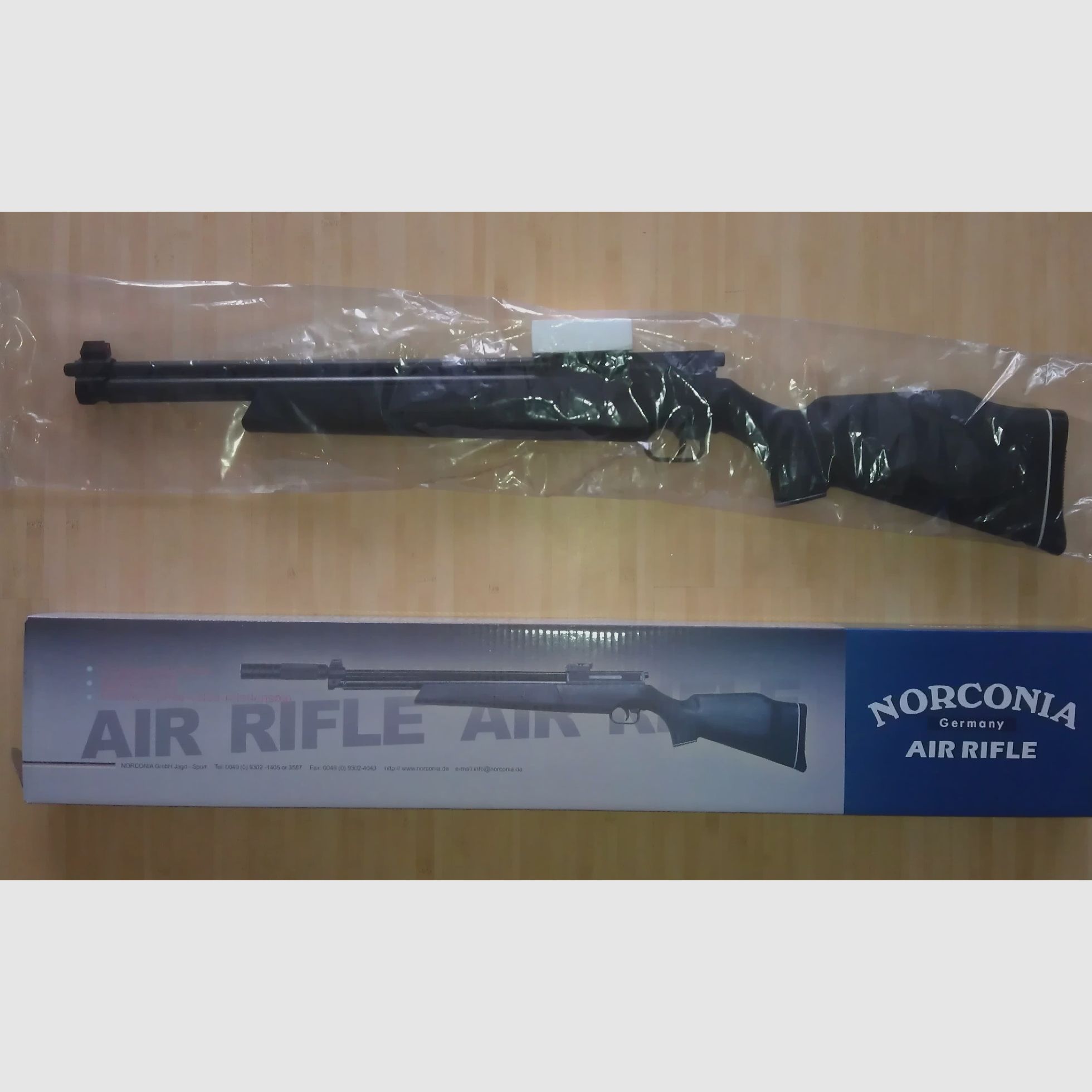 PUMP ACTION NORCONIA /WESLEY P1 NEU OVP MIT VIEL ZUBEHÖR 