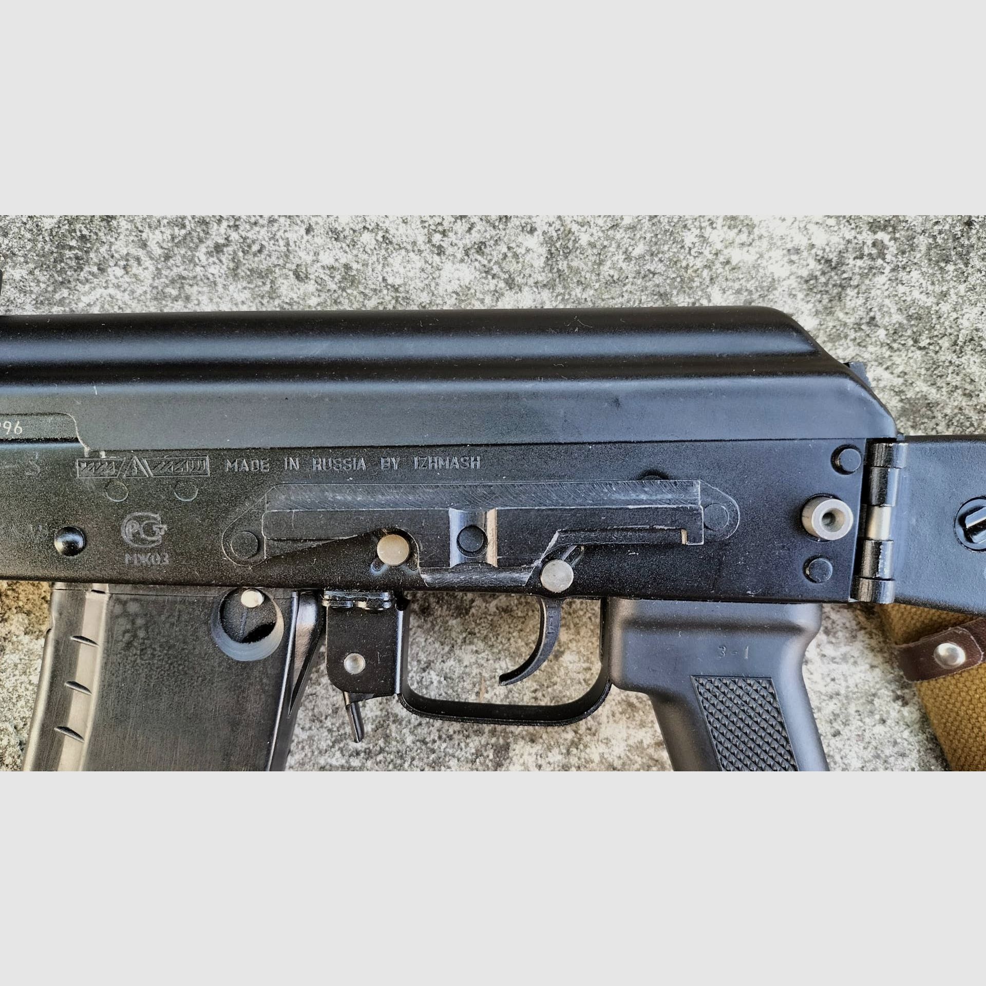 S.U.C.H.E. IZHMASH Yunker 3 Co2 4,5mm luchtgeweer AK74 AK47 AKM Saiga Russisch Rusland aanvalsgeweer